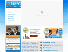 Tablet Screenshot of hasccenter.org